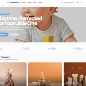 NovaBabyToy Template