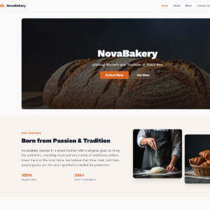 NovaBakery Template