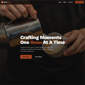 NovaCoffee Template