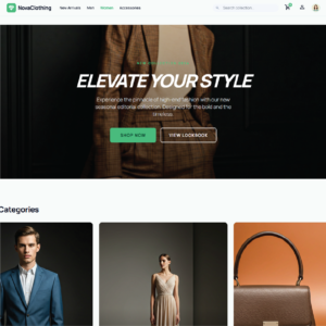NovaClothing Template