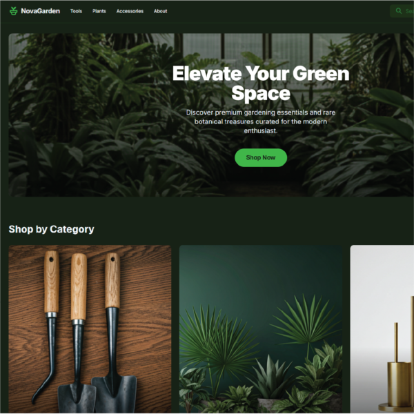GardenShop Template