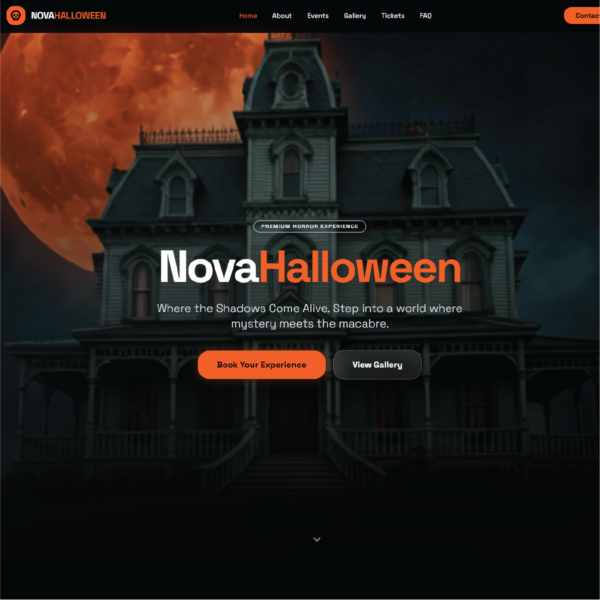 HalloweenShop Template