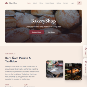 BakeryShop Template