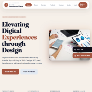 FreelancerShop Template