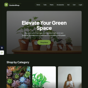 GardenShop Template